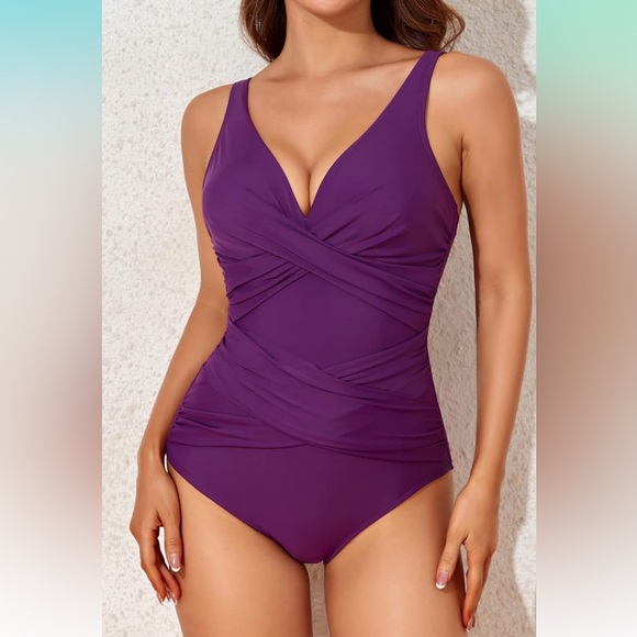 NEW Smismivo Tummy Control Swimsuits for Women Slimming One Piece Bathing Suit - Picture 7 of 15